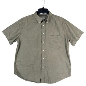 Zino Shirt Mens L‎ Chambray Casual Relaxed Modern Minimal Everyday Travel Resort